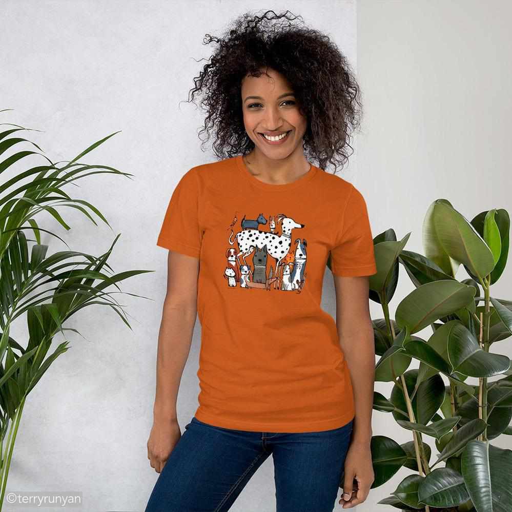 NATIONAL DOG DAY T-Shirt-T-Shirts-Terry Runyan Creative-Terry Runyan Creative